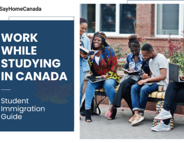 Work while studying in canada
