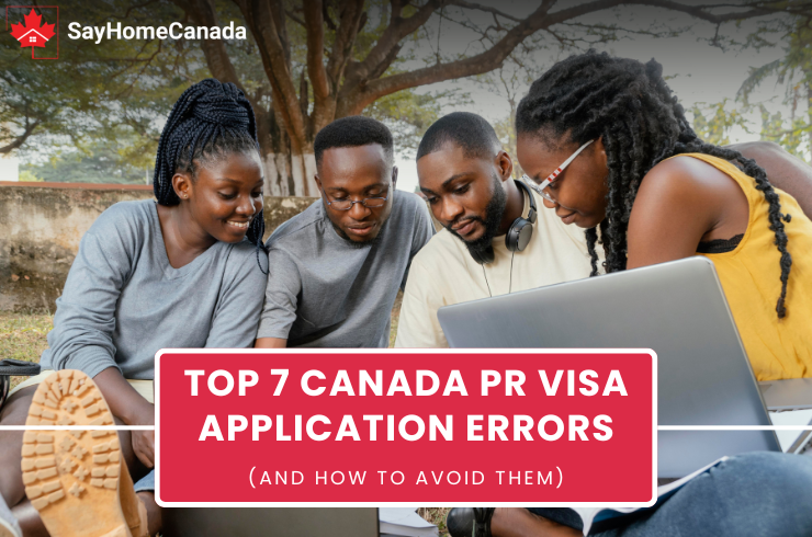 Canada PR visa application errors